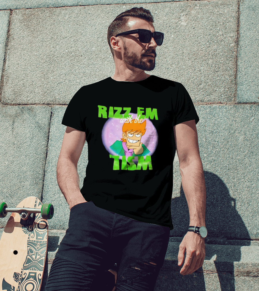 Eddsworld Rizz Em With The Tism T-Shirt