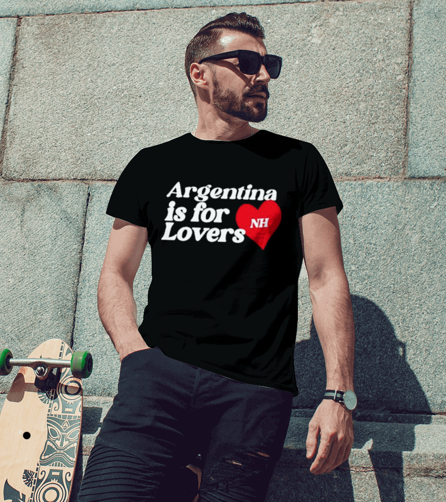 Niall Horan Argentina Is For Lovers Heart NH T-Shirt