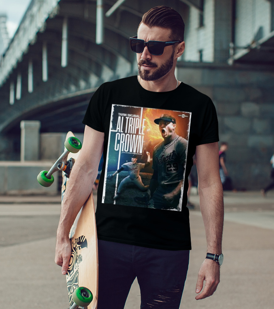 TARIK SKUBAL DETROIT 29 AL TRIPLE CROWN T-Shirt