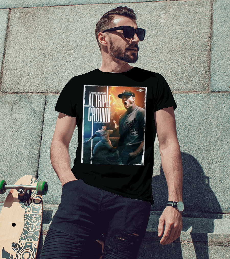TARIK SKUBAL DETROIT 29 AL TRIPLE CROWN T-Shirt
