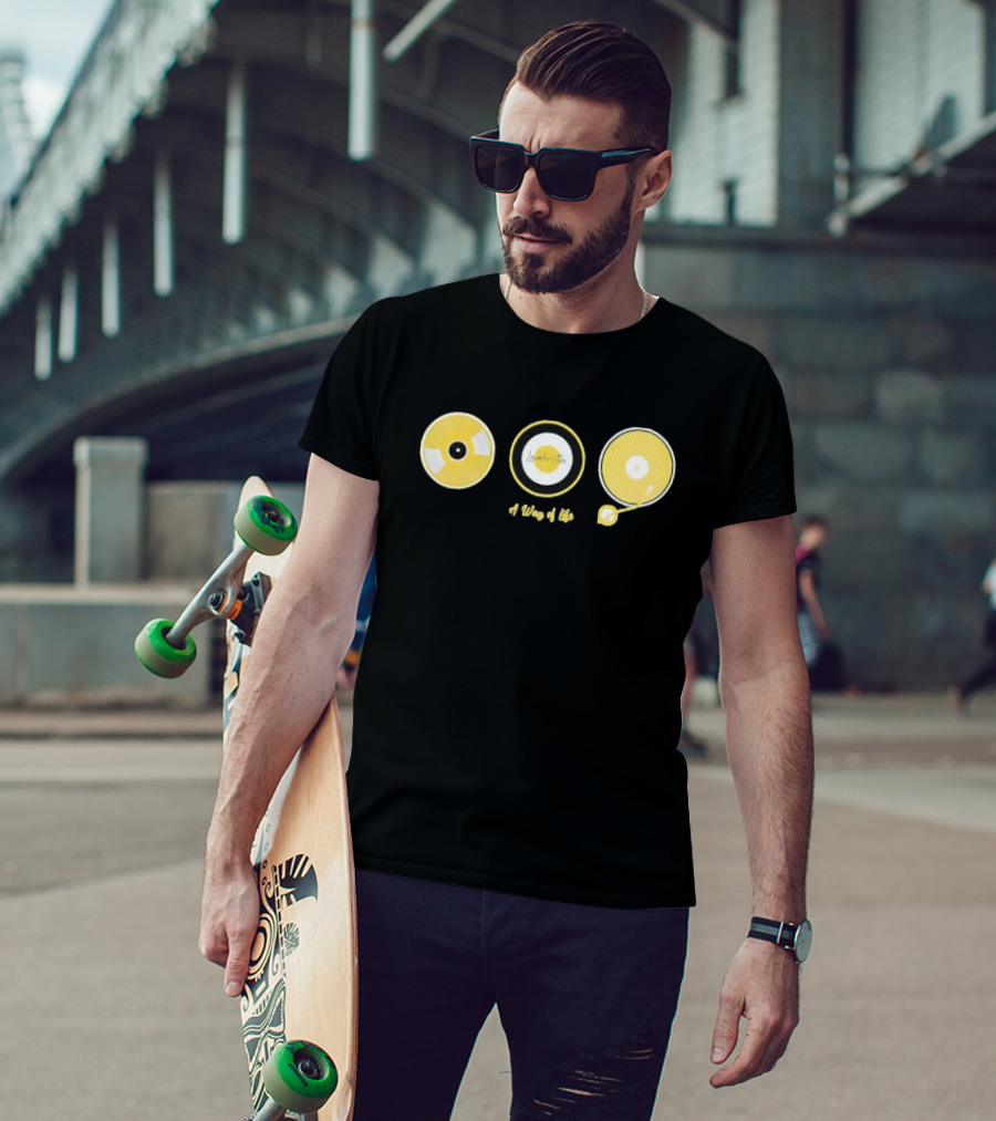 Lambretta Vinyl Disc A Way Of Life T-Shirt