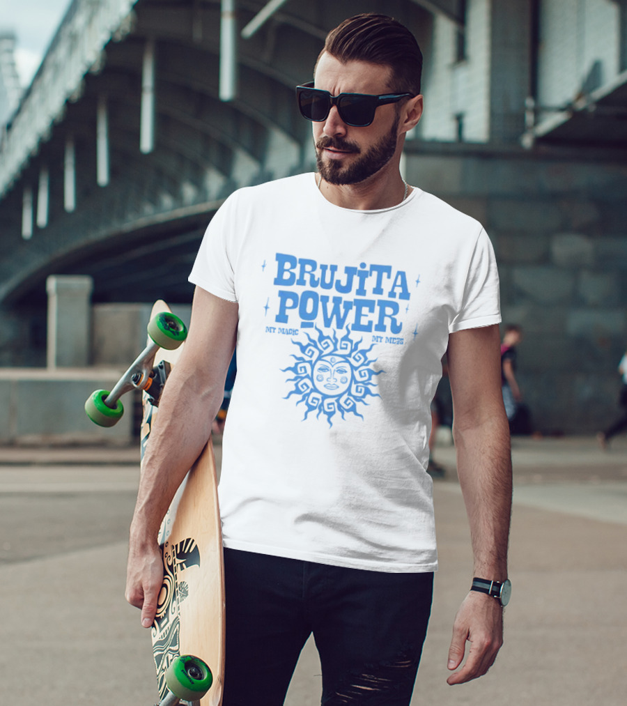 Brujita Power My Magic My Mess Retro Sun T-Shirt