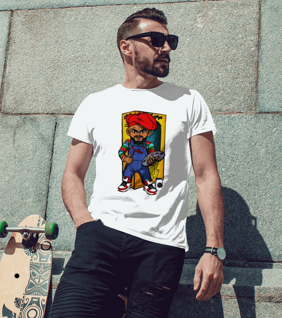 The Real McCoy JDX Cartoon Artist With Palette And Brush T-Shirt