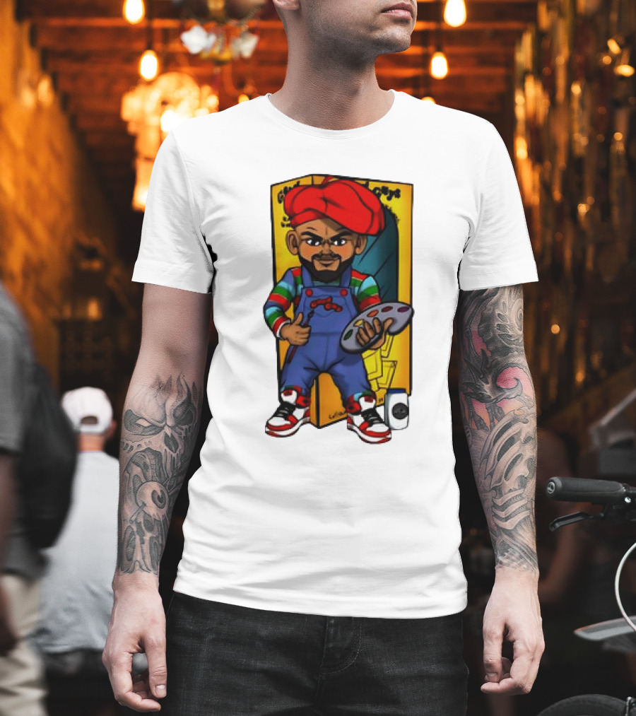 The Real McCoy JDX Cartoon Artist with Palette and Brush T-Shirt