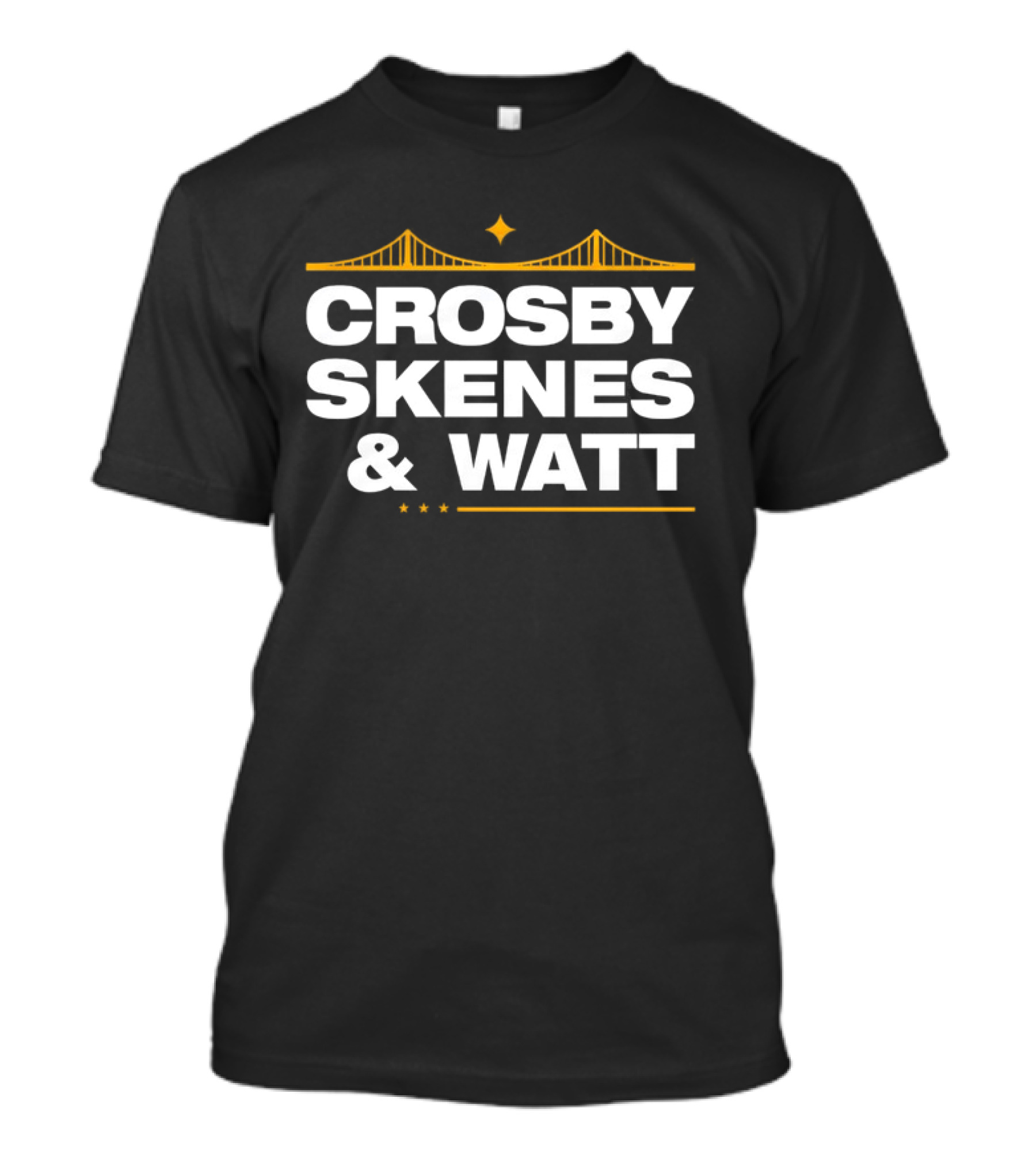 Crosby Skenes And Watt Bridge Stars T-Shirt