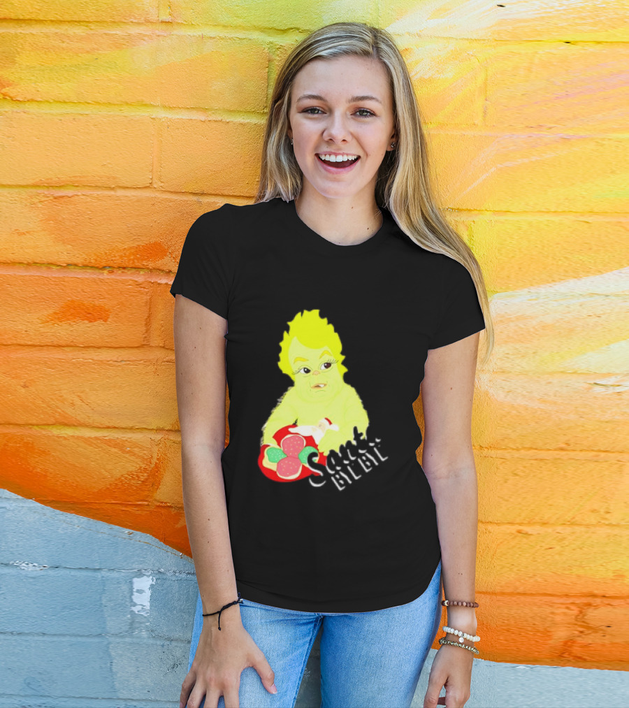 Retro Baby Grinch Santa Bye Bye T-Shirt