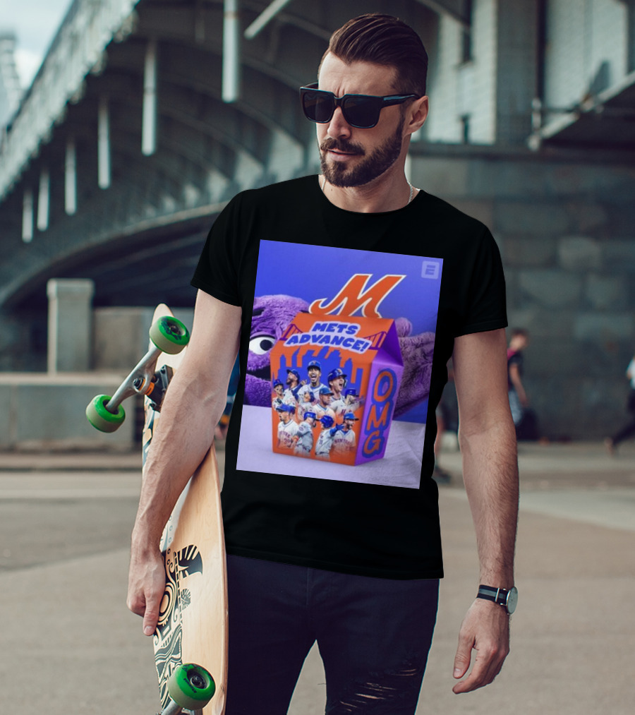 OMG Mets Advance Moving On To The NLCS T-Shirt