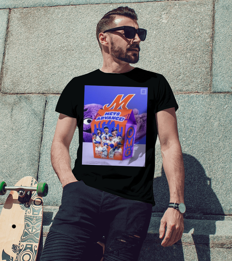 OMG Mets Advance Moving On To The NLCS T-Shirt