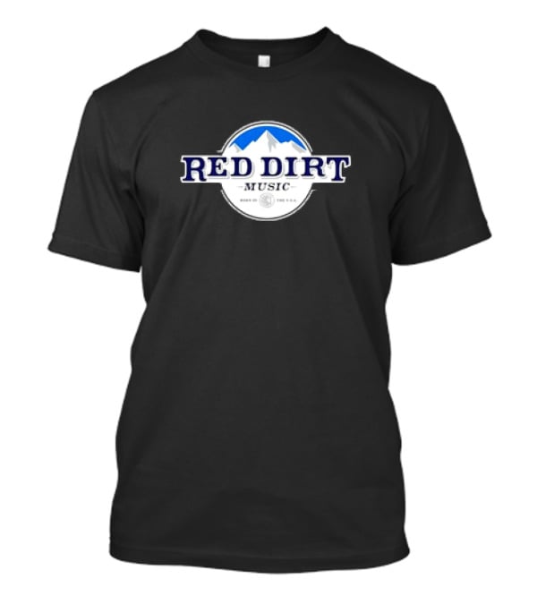 Red Dirt Music Born In The USA Mountain Country T-Shirt