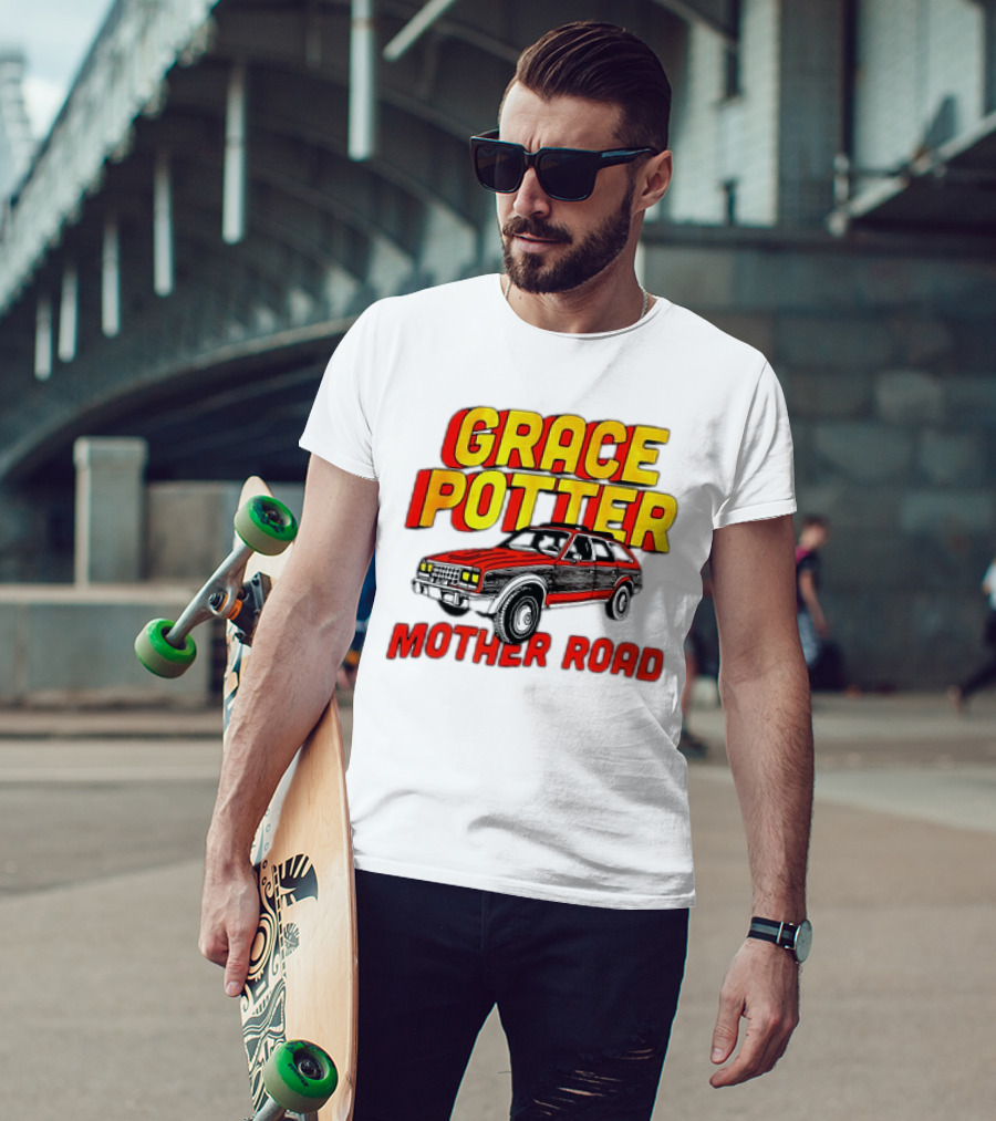 Grace Potter Mother Road Retro Car T-Shirt