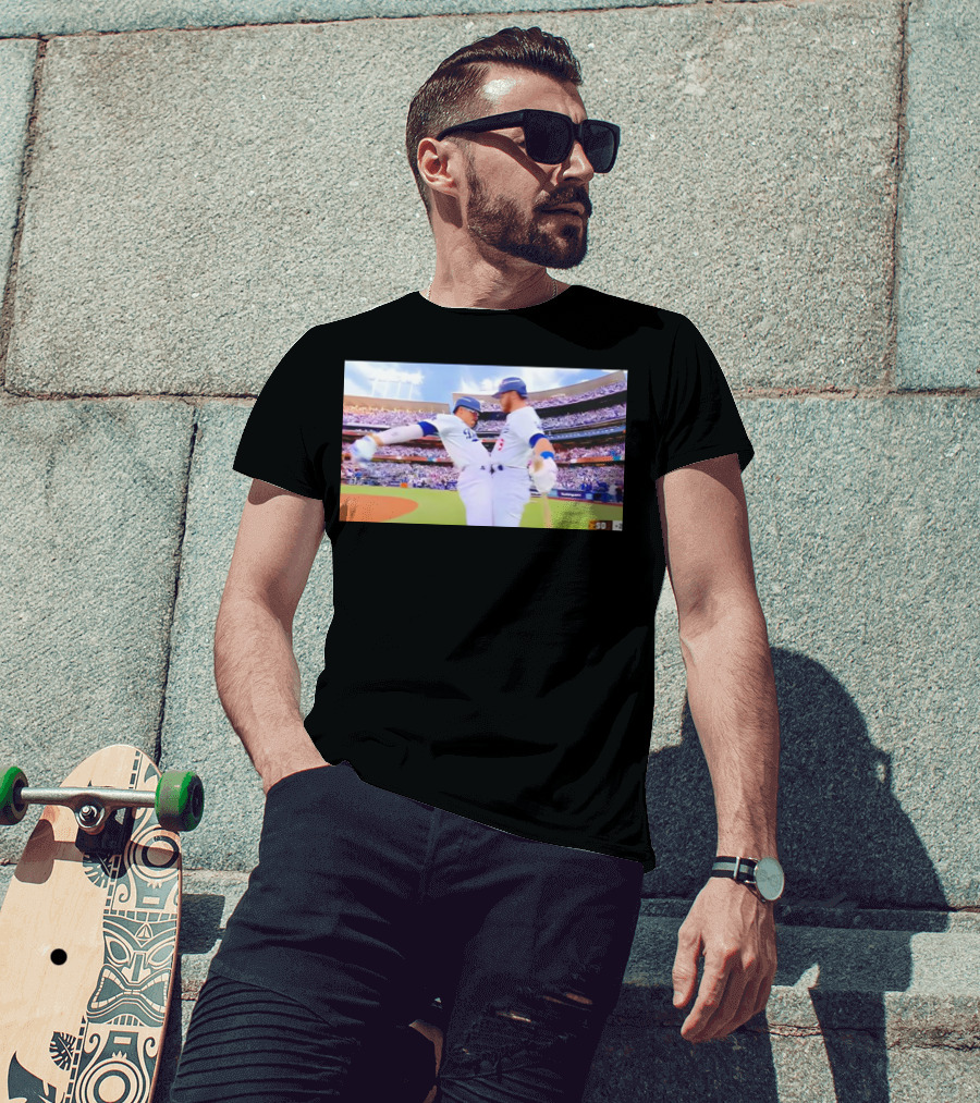 Kike Hernandez Gavin Lux Dodgers T-Shirt