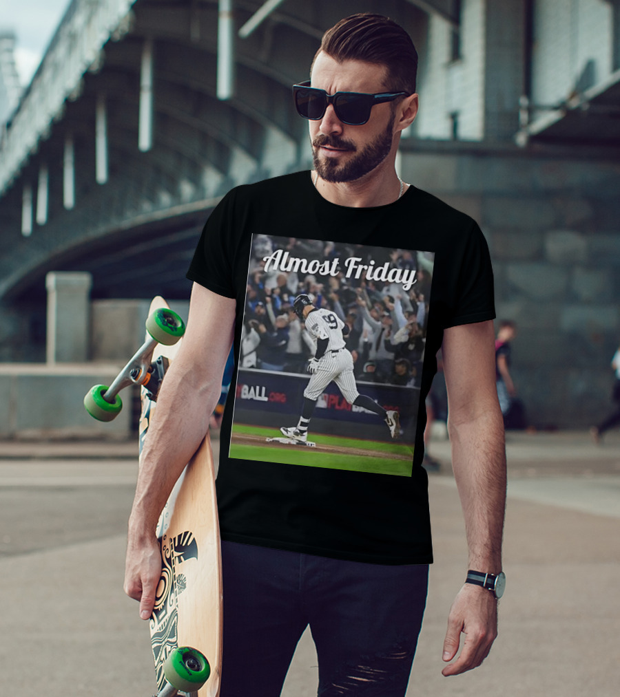 Almost Friday New York Yankees Captain Judge T-Shirt