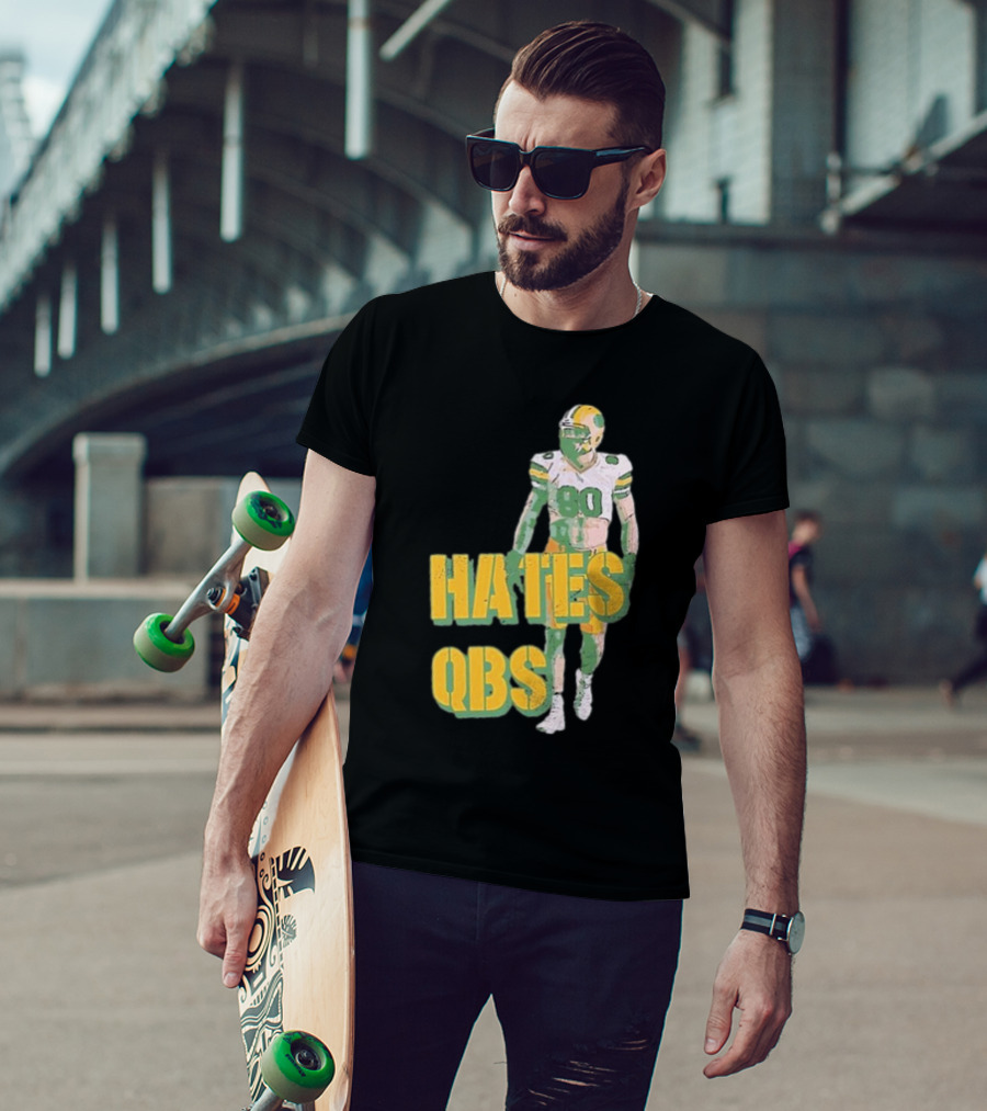 Donald Driver 80 Hates QBs T-Shirt