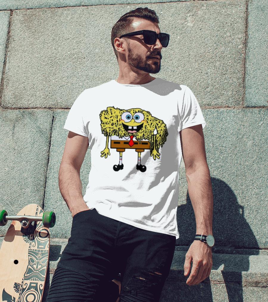 The Filmore In NOLA Spaghetti Sponge Cartoon Character T-Shirt