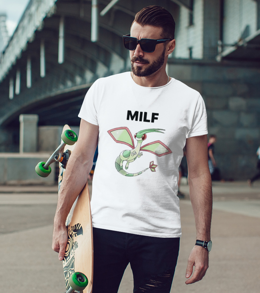 MILF Flygon Pokemon Anime Cartoon T-Shirt