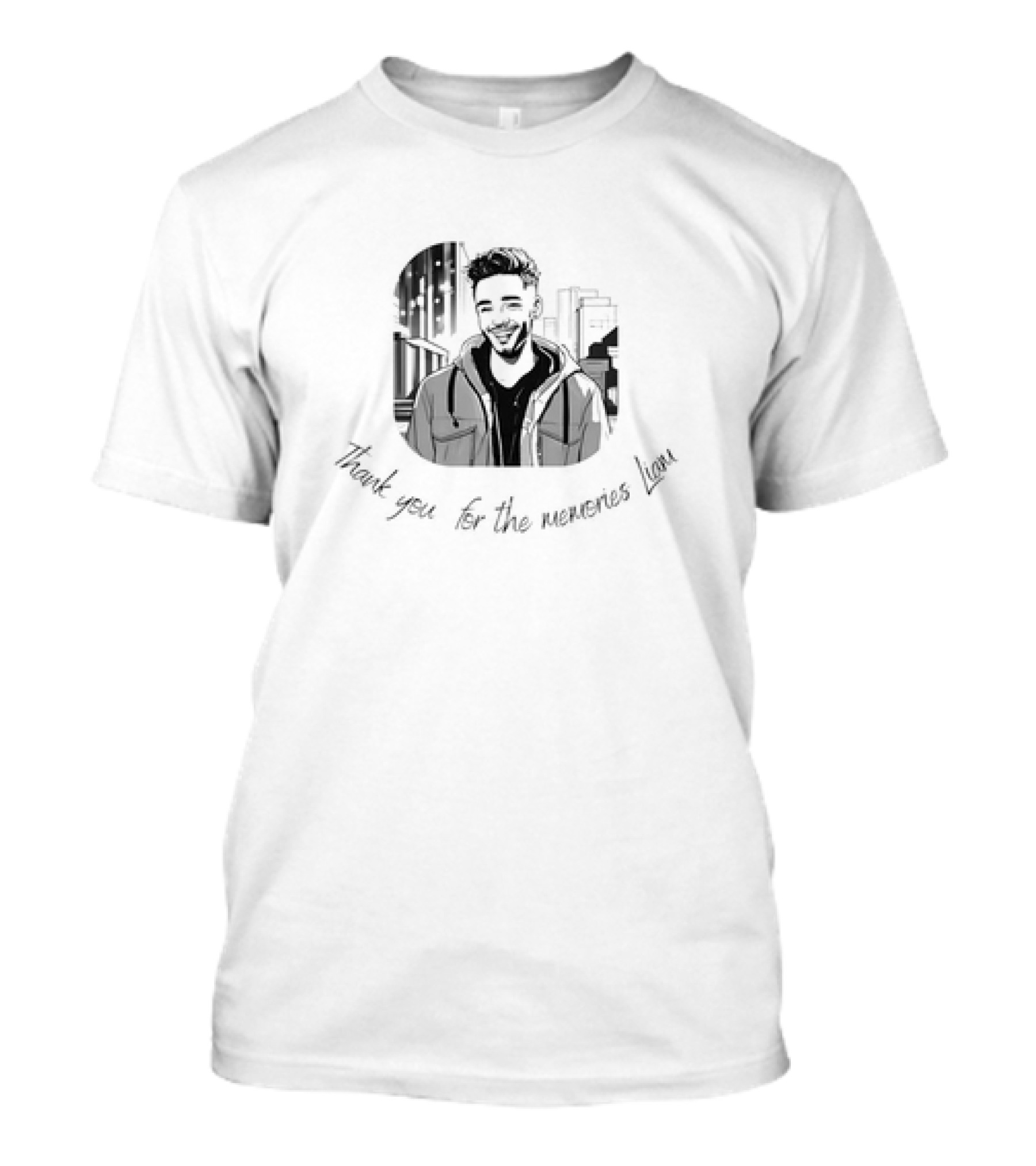 Thank You For The Memories Liam Payne Goodbye Honoring T-Shirt