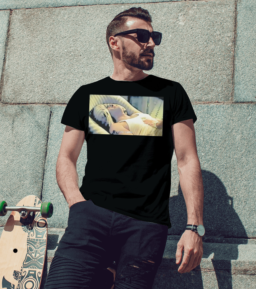 Tony Cums Retro Vintage Scene T-Shirt