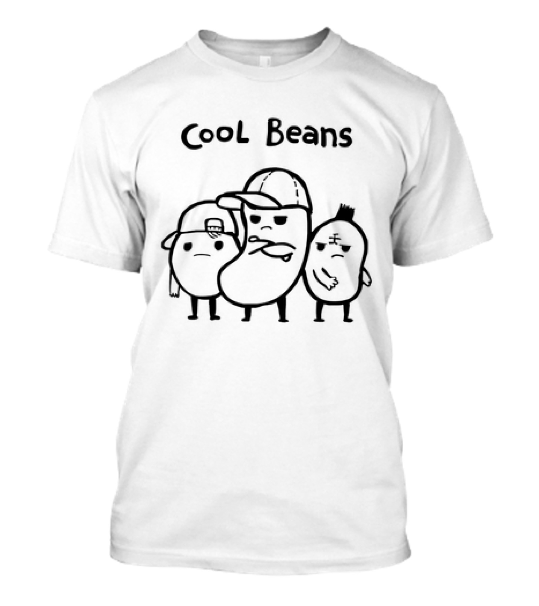 Cool Beans Cartoon Characters With Attitude Jd From Ny T-Shirt