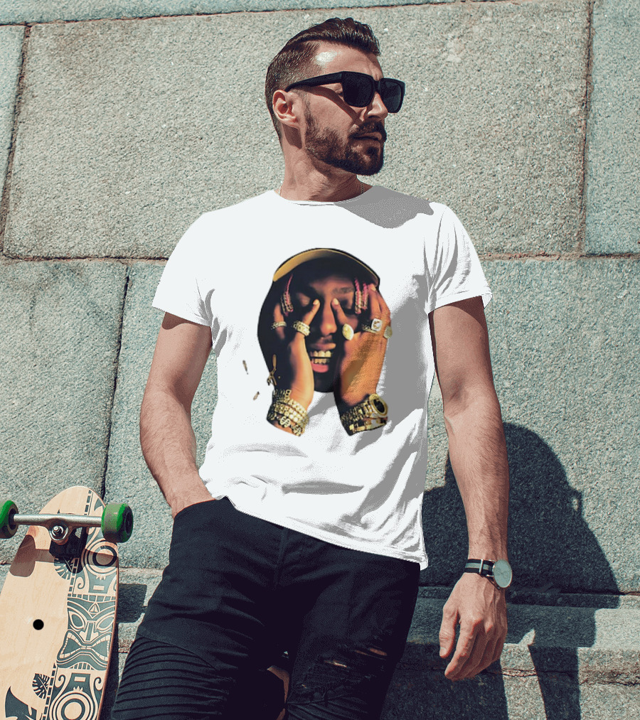 Lil Yachty Rap Hip Hop Jewelry Face Expression T-Shirt