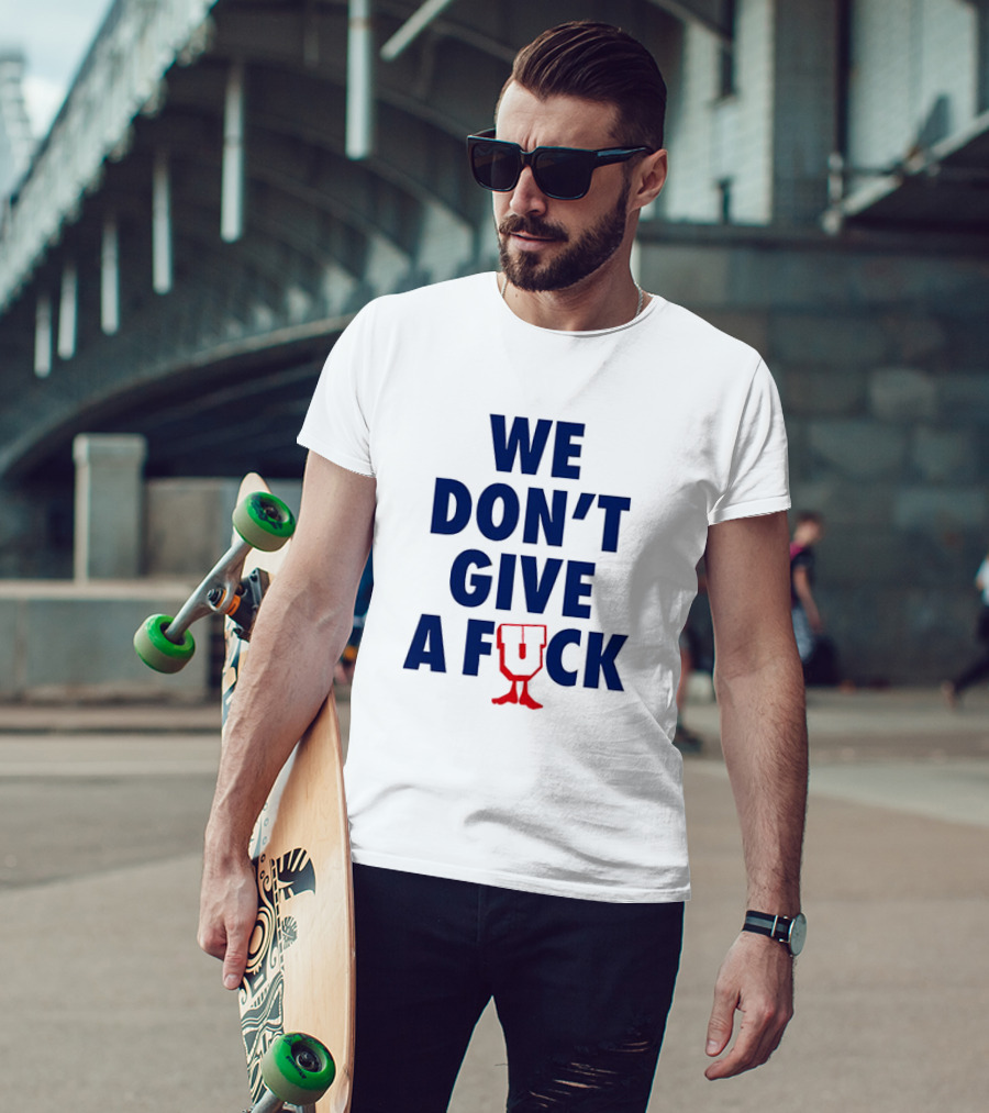 Undefeated We Don’t Give A Fck With Iconic U T-Shirt