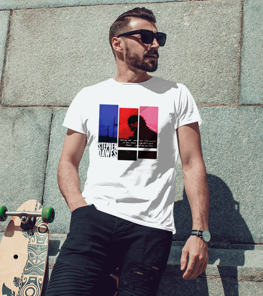 Stephen Dawes Always Out Someone's I'm Yours In His Room Up At Night Lover Not So Unsettled T-Shirt