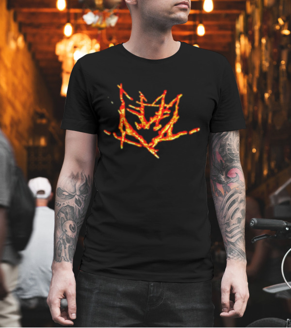 Transformers One Megatronus Brand Flame Emblem T-Shirt Transformers One Megatronus Brand Flame Emblem T-Shirt