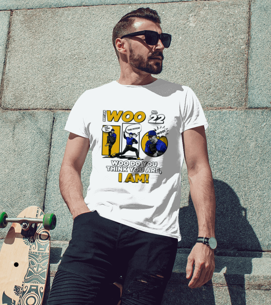 Bryan Woo No 22 The Pitch Woo Do You Think You Are I Am T-Shirt