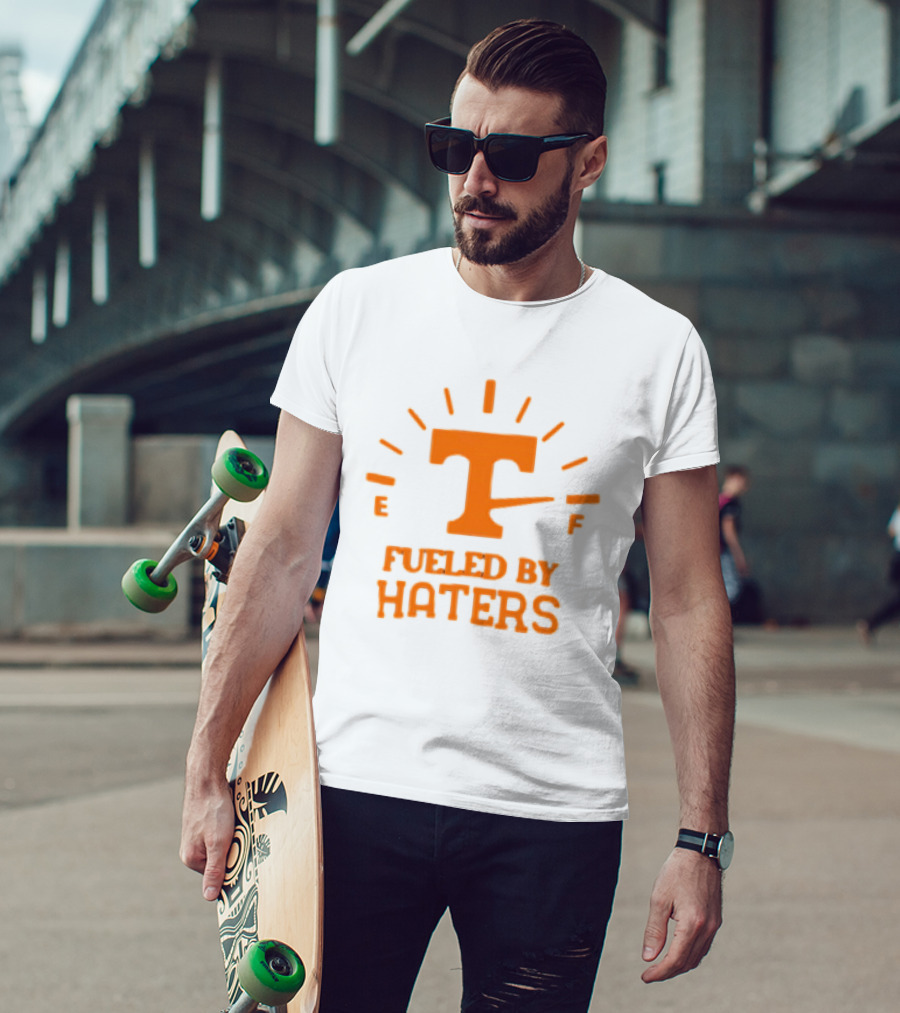 Tennessee Volunteers Fueled By Haters T Speedometer T-Shirt