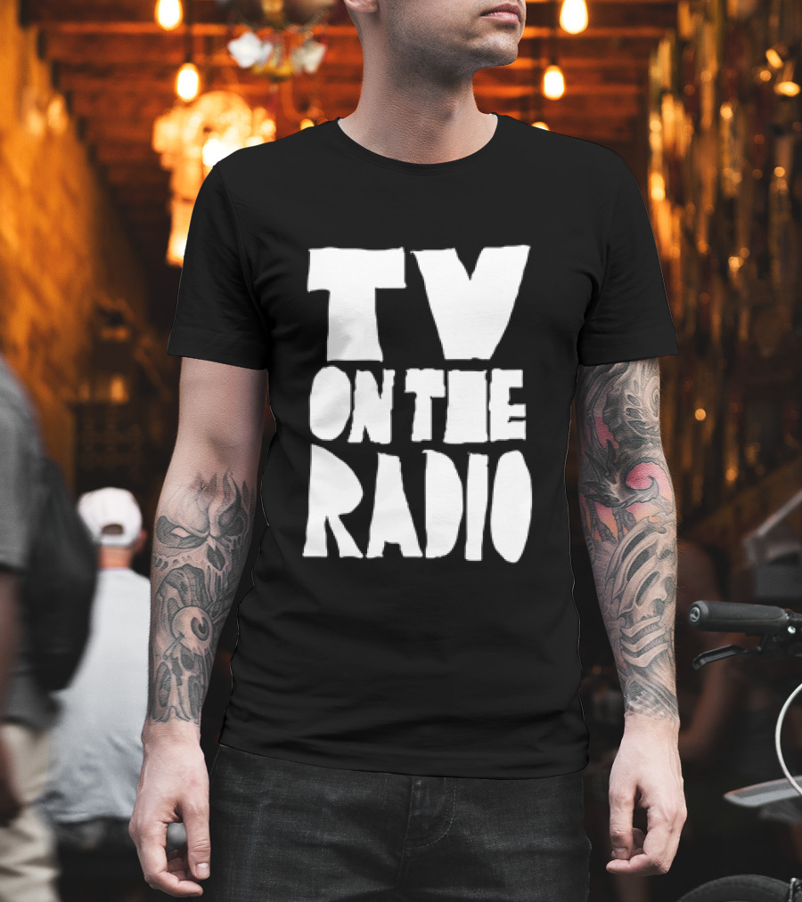 TV on The Radio Big Letters TVOTR T-Shirt