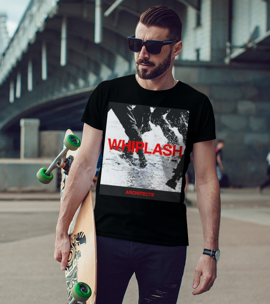 Whiplash Architects Single Black Photo Retro T-Shirt