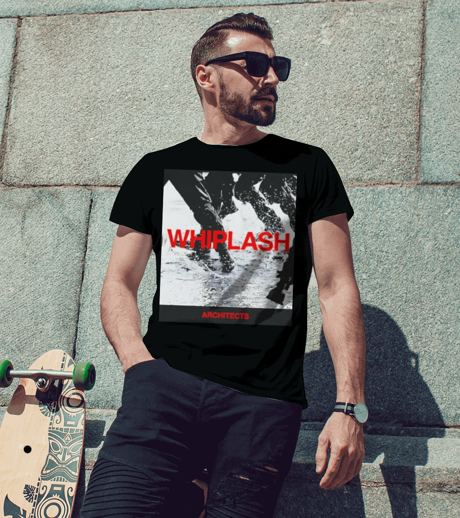 Whiplash Architects Single Black Photo Retro T-Shirt