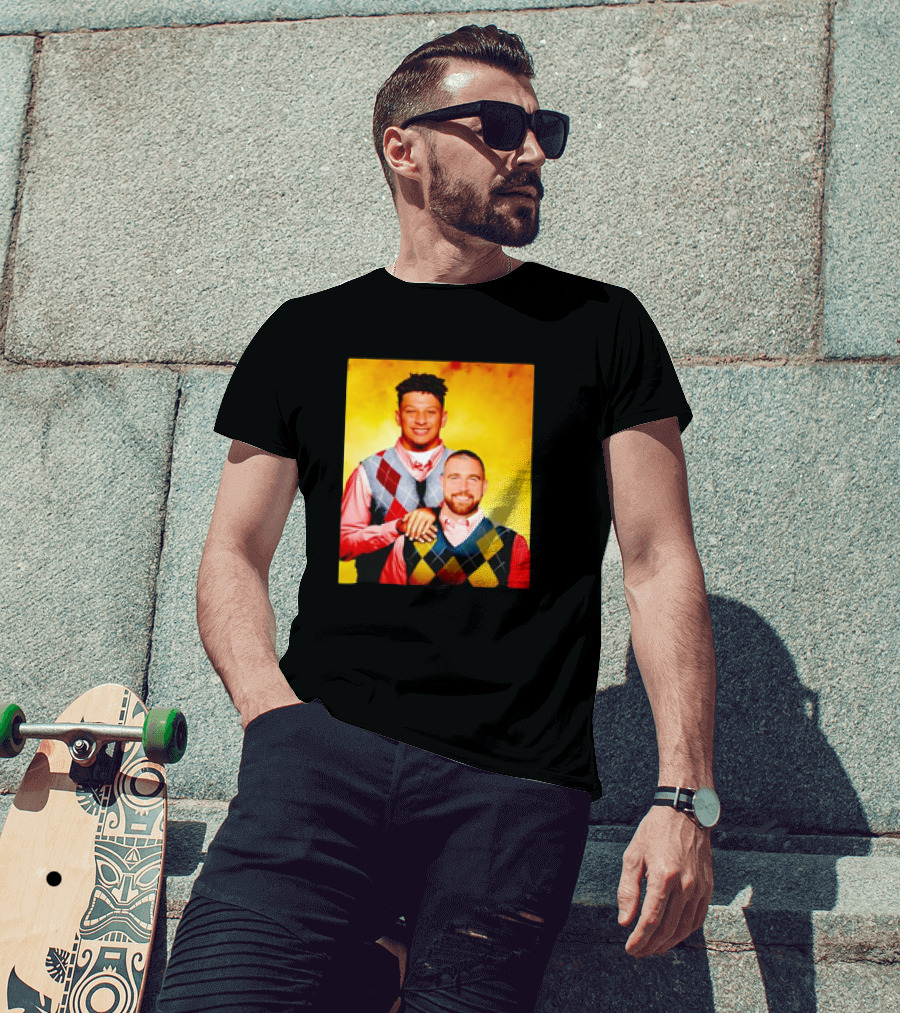 Kansas City Football Patrick Mahomes Travis Kelce Step Brothers T-Shirt