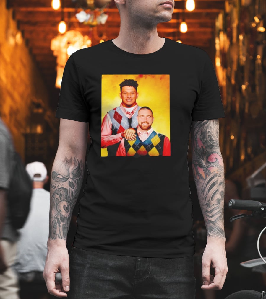 Kansas City Football Patrick Mahomes Travis Kelce Step Brothers T-Shirt