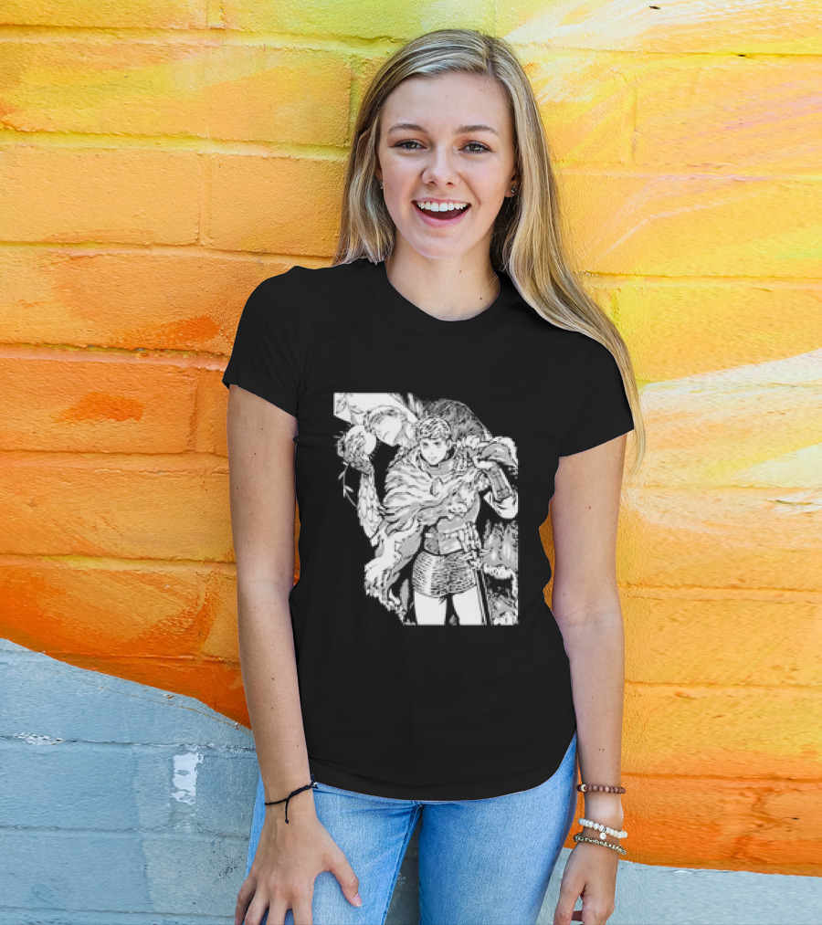Tasty In Dungeon Anime Knight Fantasy Adventure Scene T-Shirt
