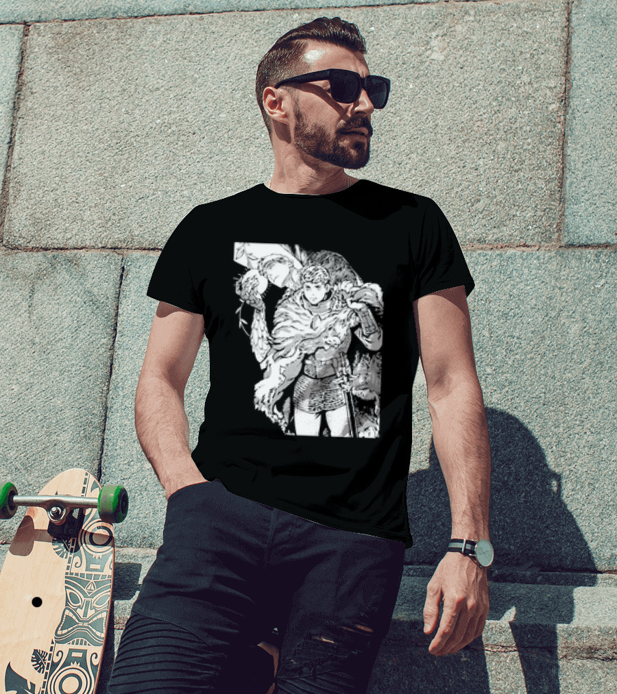 Tasty In Dungeon Anime Knight Fantasy Adventure Scene T-Shirt