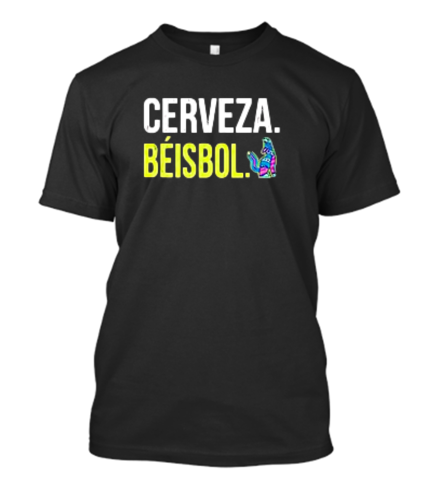 108 Stitches Cerveza Beisbol Soñadores Hillsboro Hops Cerveza Béisbol T-Shirt