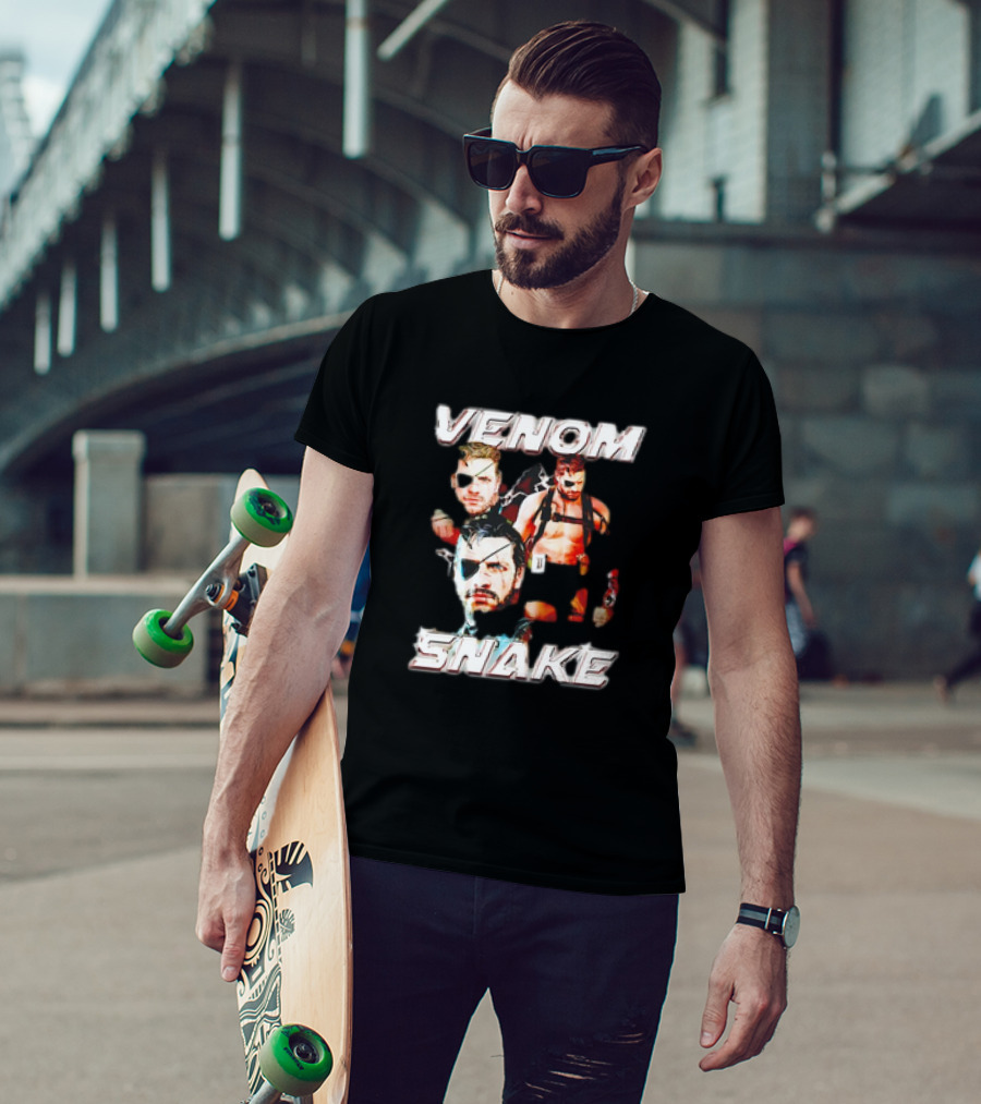 Venom Snake Vintage Stealth Warrior T-Shirt