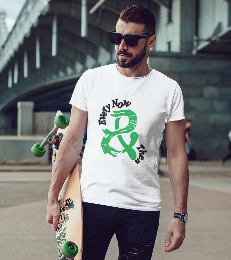 Kawhi Leonard Every Now Then Green Dance Ampersand T-Shirt