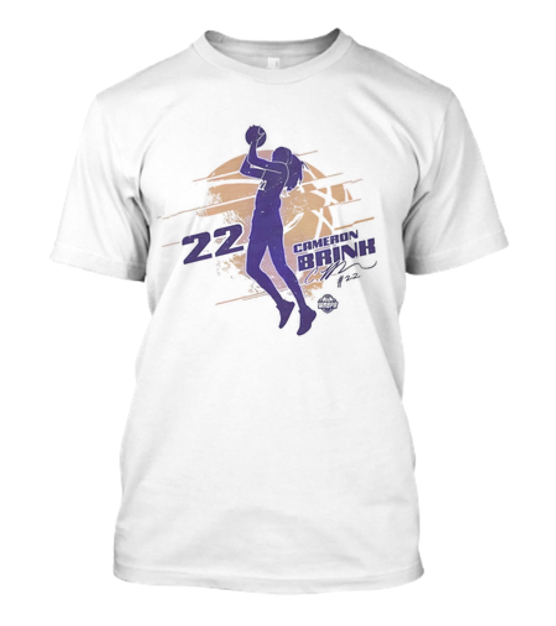 Cameron Brink Los Angeles Sparks Basketball Number 22 Vintage T-Shirt