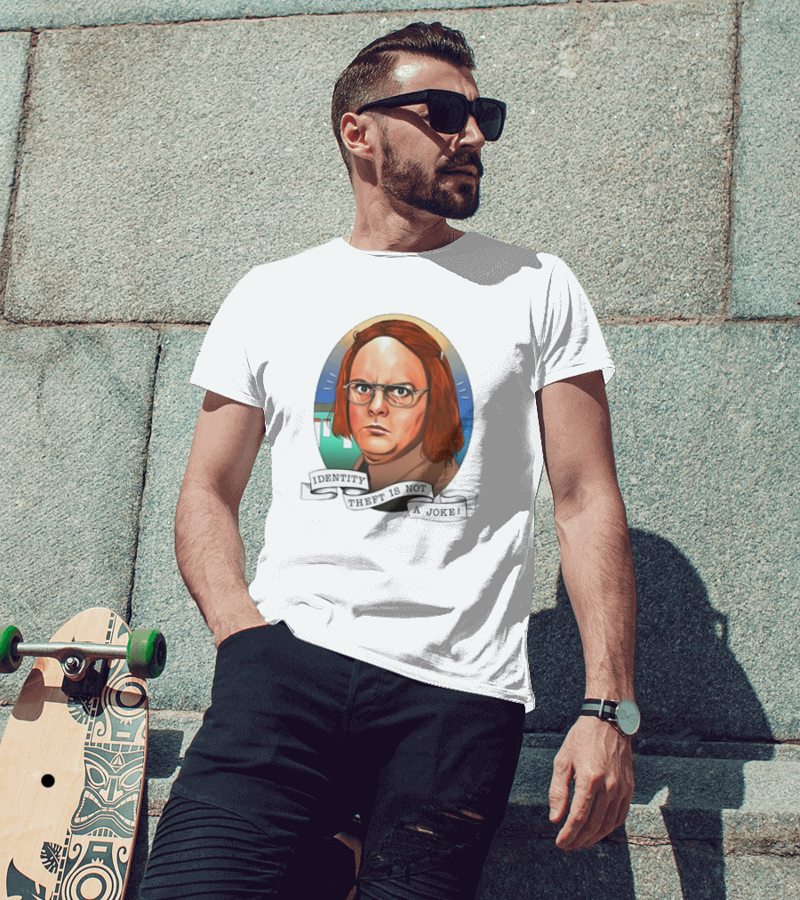 Identity Theft Is Not A Joke Dwight Schrute T-Shirt
