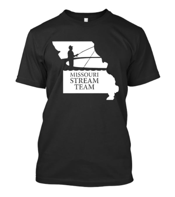 Missouri Stream Team Fishing In State T-Shirt