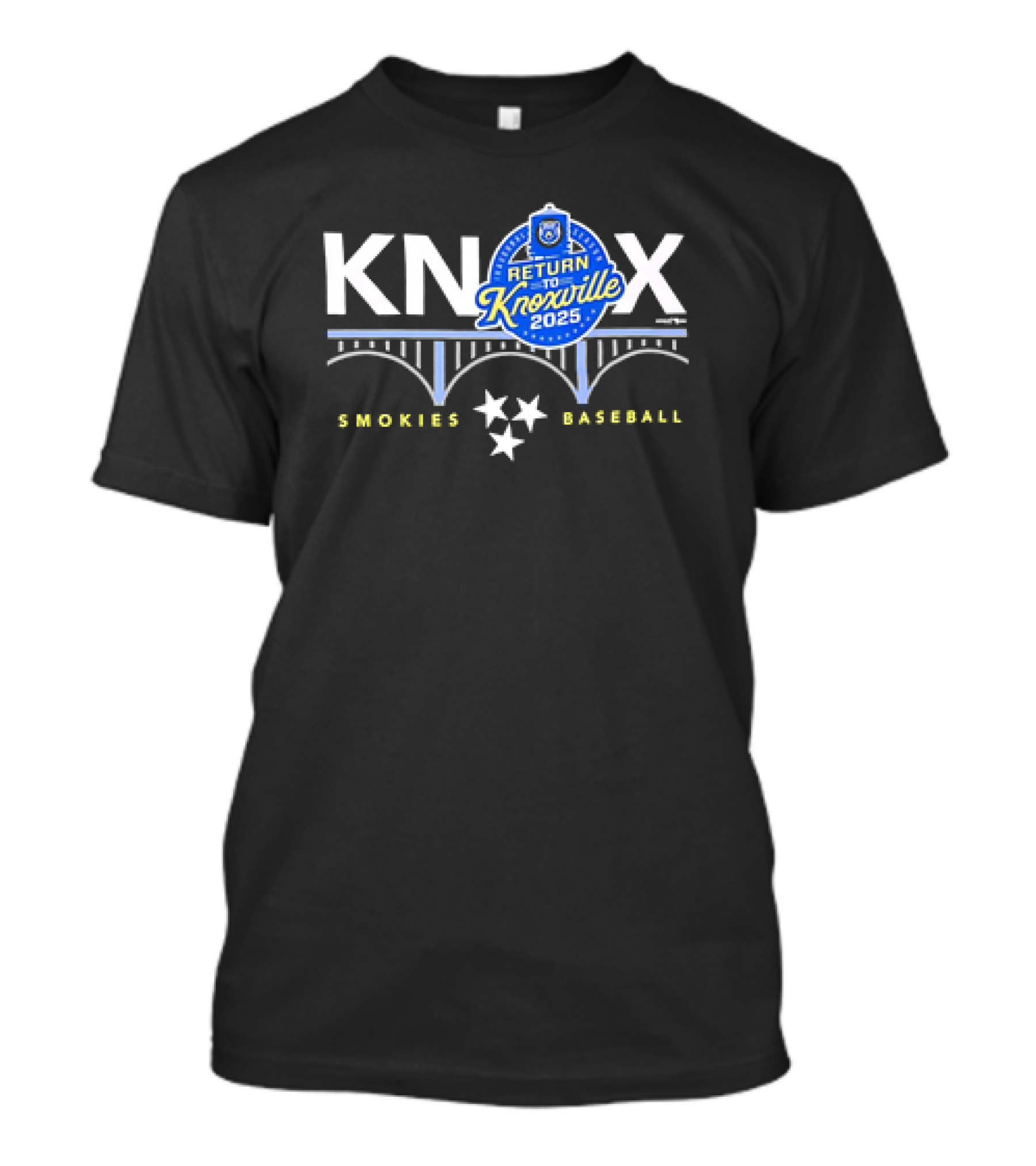 Return To Knoxville 2025 Smokies Baseball T-Shirt