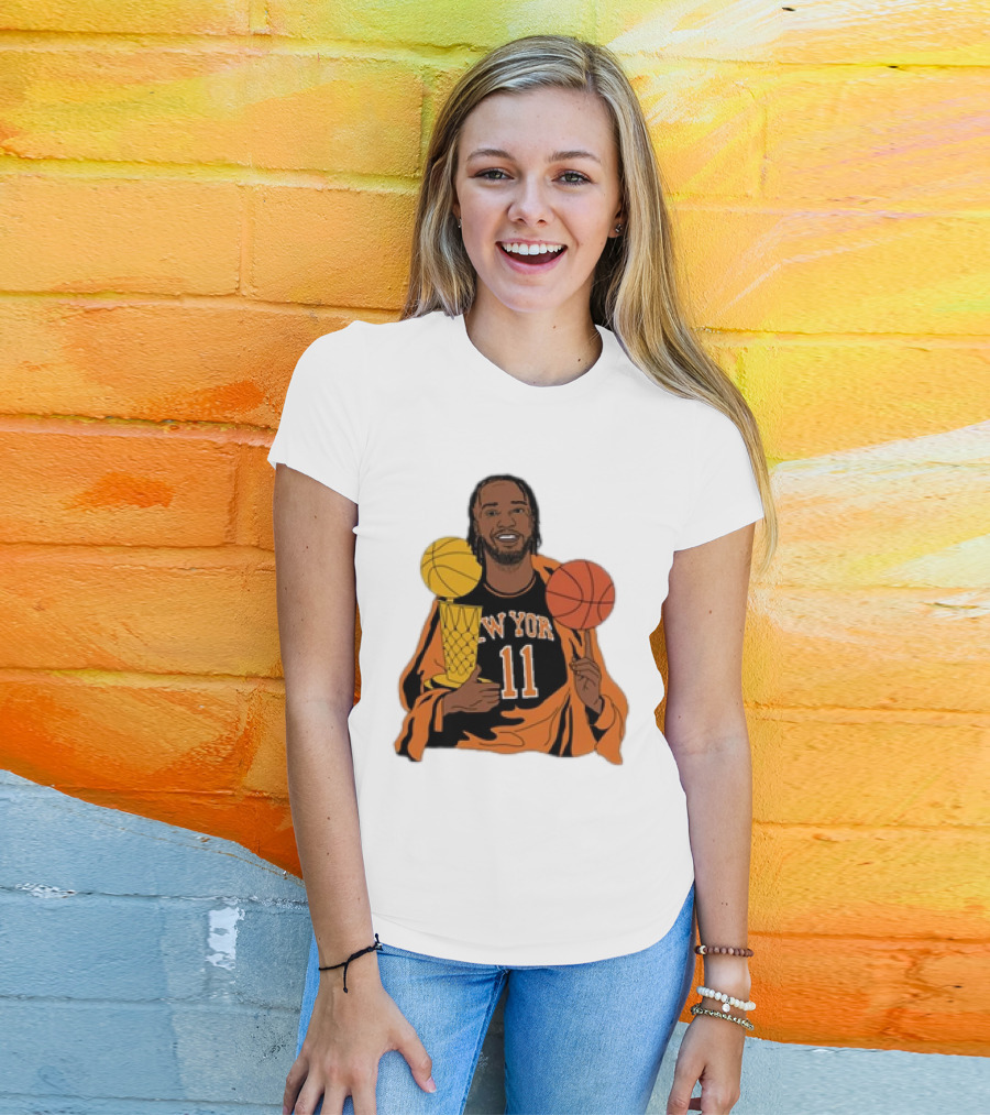 New York 11 Big Knick Energy Brunshym Basketball Trophy T-Shirt