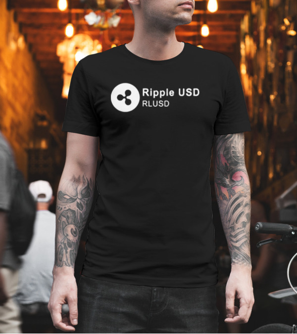Ripple USD RLUSD Icon T-Shirt Ripple USD RLUSD Icon T-Shirt