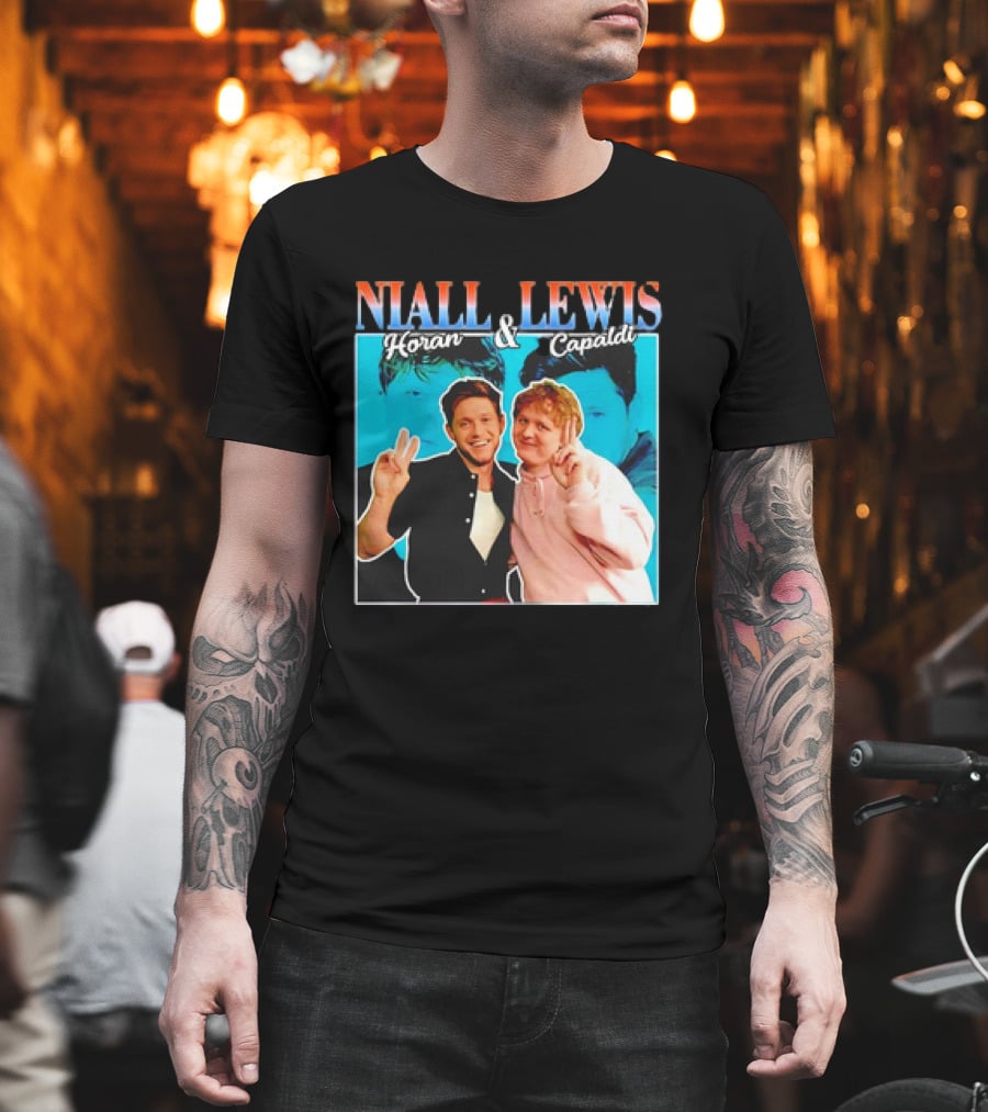 Niall Lewis Horan and Capaldi Vintage Look T-Shirt