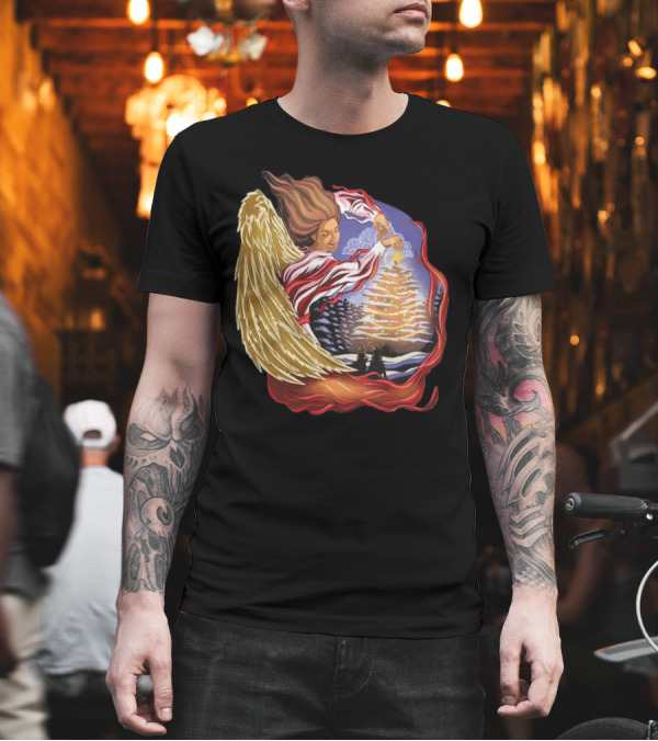 Holiday Cheer by Enmanuel Rodriguez T-Shirt Holiday Cheer by Enmanuel Rodriguez T-Shirt