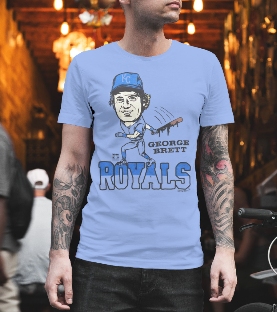 George Brett KC Royals Baseball T-Shirt