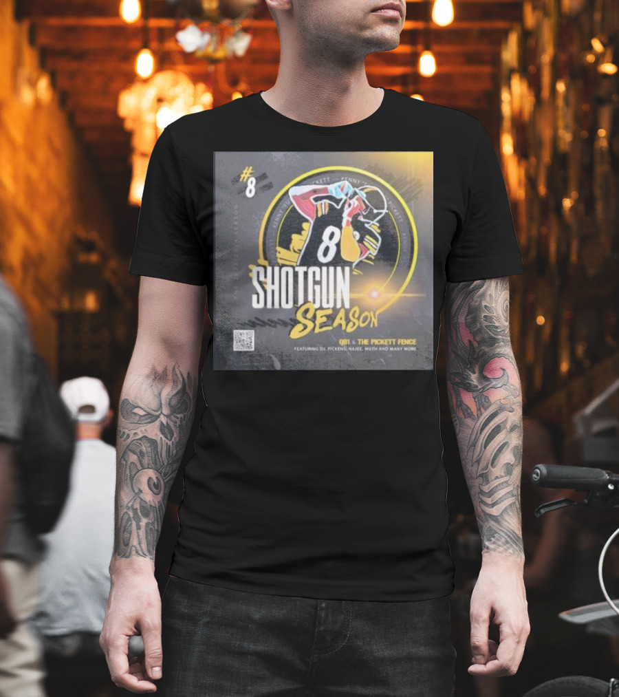 8 Shotgun Season Kenny Pickett The Pickett Fence Featuring DJ Pickens Najee Muth T-Shirt
