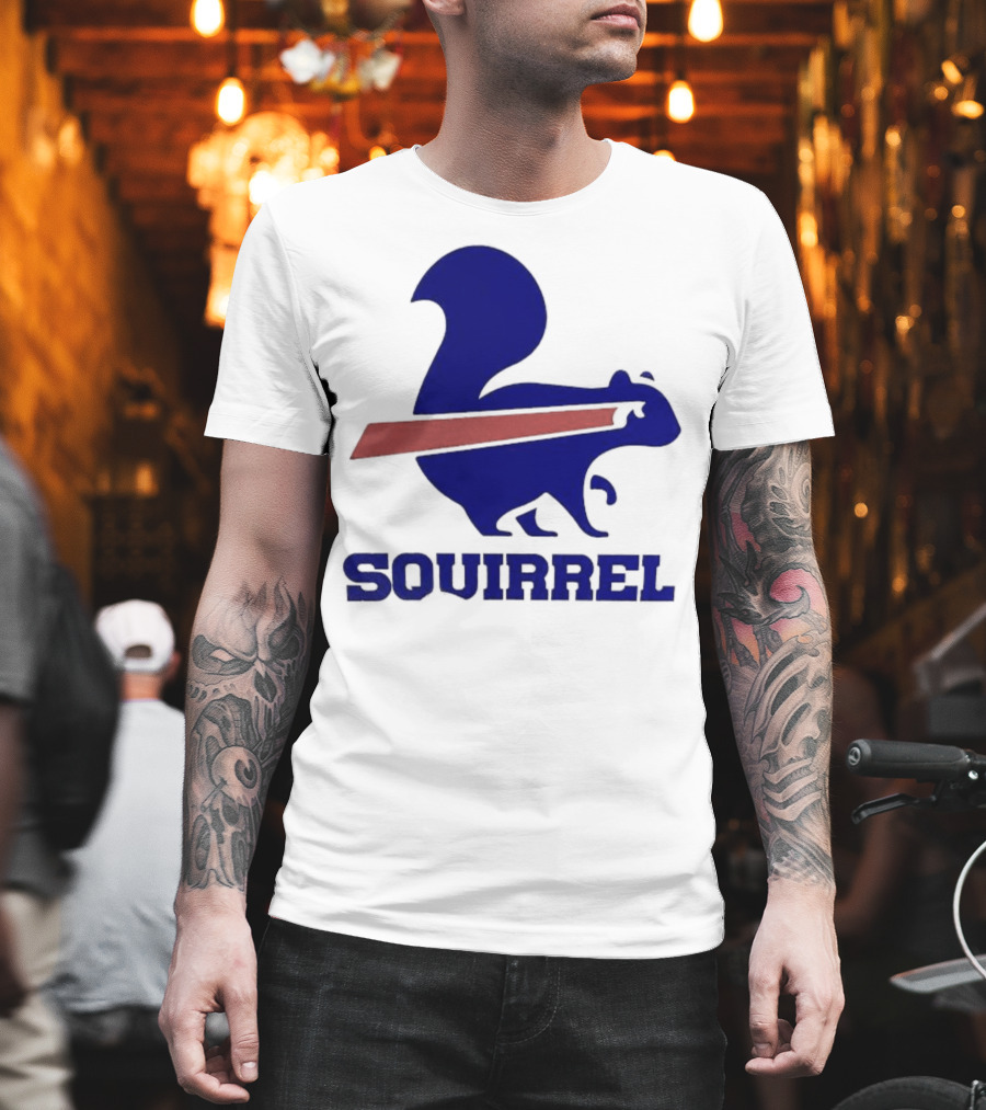 Buffalo Bills Squirrel Winters Squirrel T-Shirt