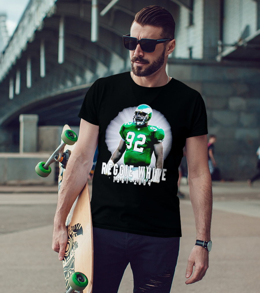 Reggie White 1961-2004 Legacy Series 92 Football Legend T-Shirt